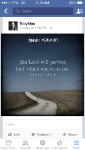 the Lord will perfect